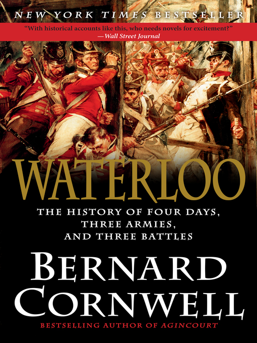 Title details for Waterloo by Bernard Cornwell - Wait list
